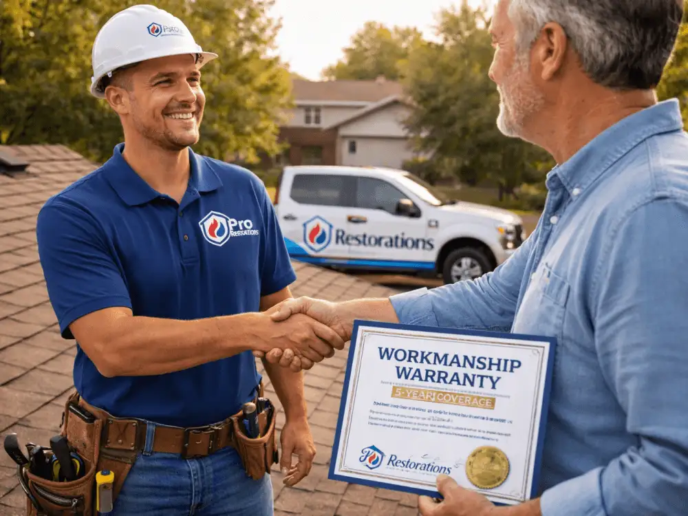 warranty storm wind hail roof damage in colorado
